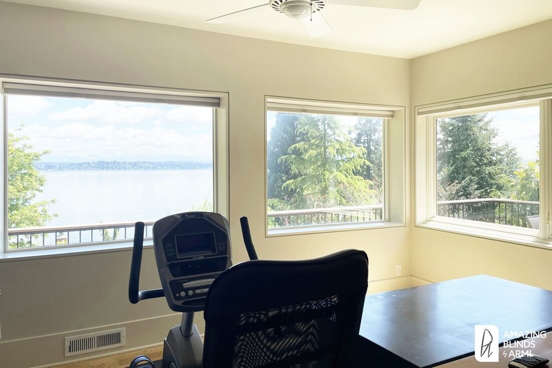 Honeycomb shades waterfront home seattle wa amazingblindsbyarmi