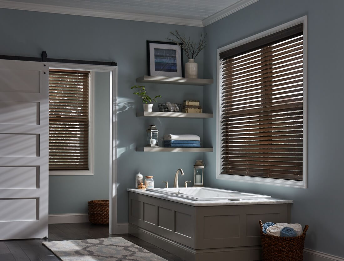Best window coverings bathrooms seattle privacy design