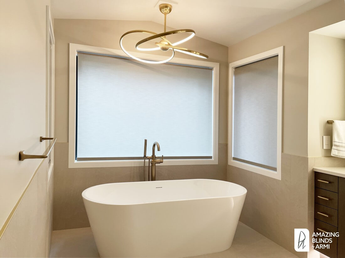 Best window coverings bathrooms seattle privacy design