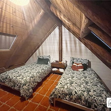 Cozy-Roller-Honeycomb-Shades-for-a-Cabin-on-Olympus-Beach-Rd-in-Bainbridge-Island-WA 1