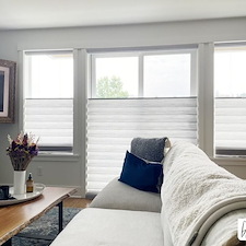 Elegant-Roman-Shades-for-Sliding-Glass-Door-on-E-Denny-Way-in-Madison-Park-Seattle-WA 0