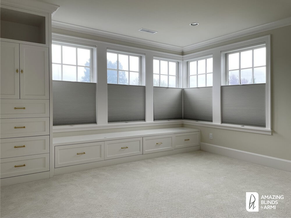 Energy-Efficient Honeycomb Shades for a Remodel on 50th Ave NE in Laurelhurst, Seattle, WA