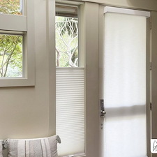 Refined-Honeycomb-and-Roller-Shade-Combination-on-41st-Ave-SW-in-West-Seattle-WA 0