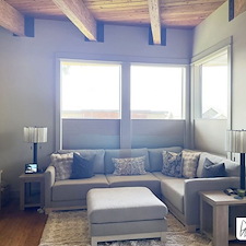 Refined-Honeycomb-and-Roller-Shade-Combination-on-41st-Ave-SW-in-West-Seattle-WA 1