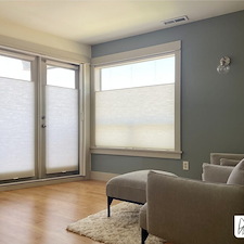 Refined-Honeycomb-and-Roller-Shade-Combination-on-41st-Ave-SW-in-West-Seattle-WA 2